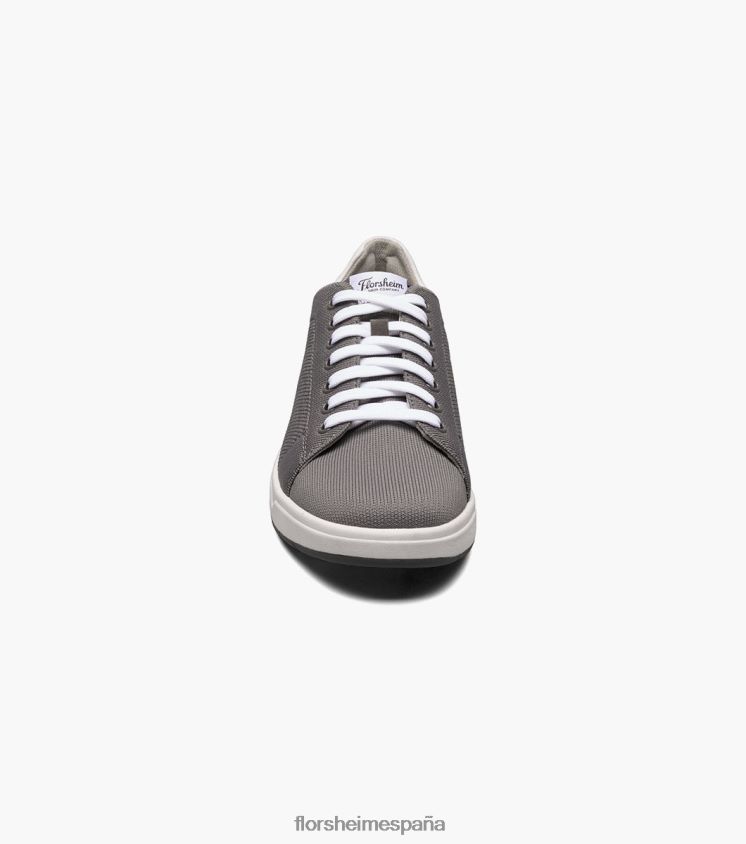 zapatillas heist 1 tejidas con encaje hasta los dedos Florsheim hombres LPVB4P23 calzado gris - Imagen 6