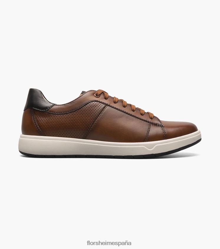 zapatillas Heist 2 con cordones hasta los dedos Florsheim hombres LPVB4P25 calzado coñac - Imagen 2