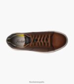 zapatillas Heist 2 con cordones hasta los dedos Florsheim hombres LPVB4P25 calzado coñac - Imagen 4