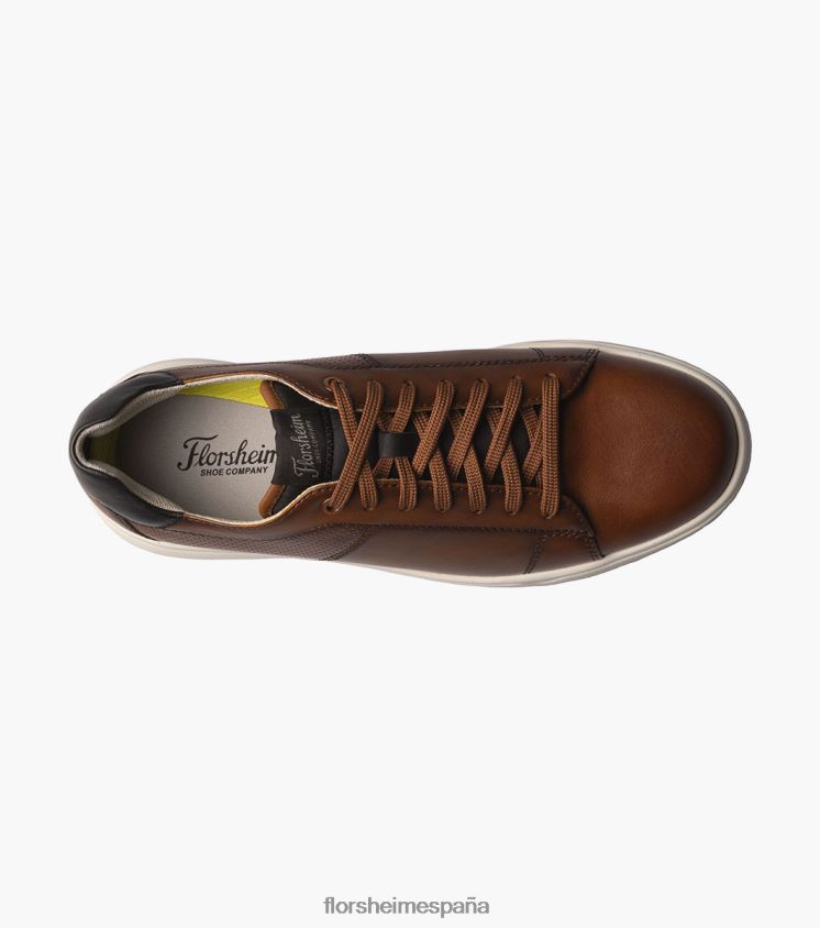 zapatillas Heist 2 con cordones hasta los dedos Florsheim hombres LPVB4P25 calzado coñac - Imagen 4