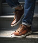 zapatillas Heist 2 con cordones hasta los dedos Florsheim hombres LPVB4P25 calzado coñac - Imagen 8