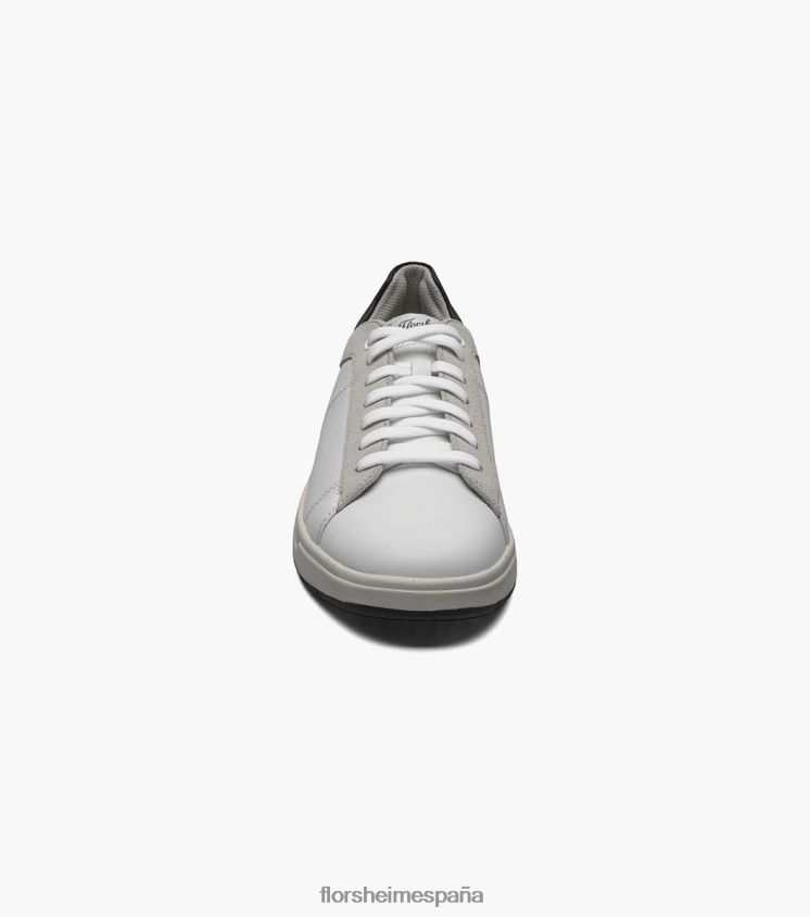 zapatillas Heist 2 con cordones hasta los dedos Florsheim hombres LPVB4P27 calzado blanco negro - Imagen 6