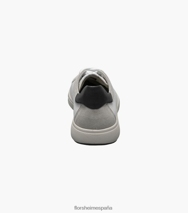zapatillas Heist 2 con cordones hasta los dedos Florsheim hombres LPVB4P27 calzado blanco negro - Imagen 7