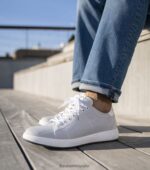 zapatillas heist 2 tejidas con encaje hasta los dedos Florsheim hombres LPVB4P24 calzado tejido de ostras - Imagen 8