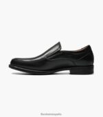 zapatillas midtown con puntera tipo mocasín Florsheim hombres LPVB4P89 calzado negro - Imagen 6