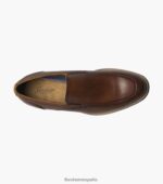 zapatillas rucci moc toe Florsheim hombres LPVB4P49 calzado coñac - Imagen 4