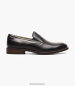 zapatillas rucci moc toe Florsheim hombres LPVB4P50 calzado negro - Imagen 2