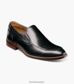 zapatillas rucci moc toe Florsheim hombres LPVB4P50 calzado negro