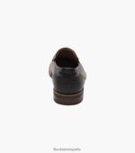 zapatillas rucci moc toe Florsheim hombres LPVB4P50 calzado negro - Imagen 7