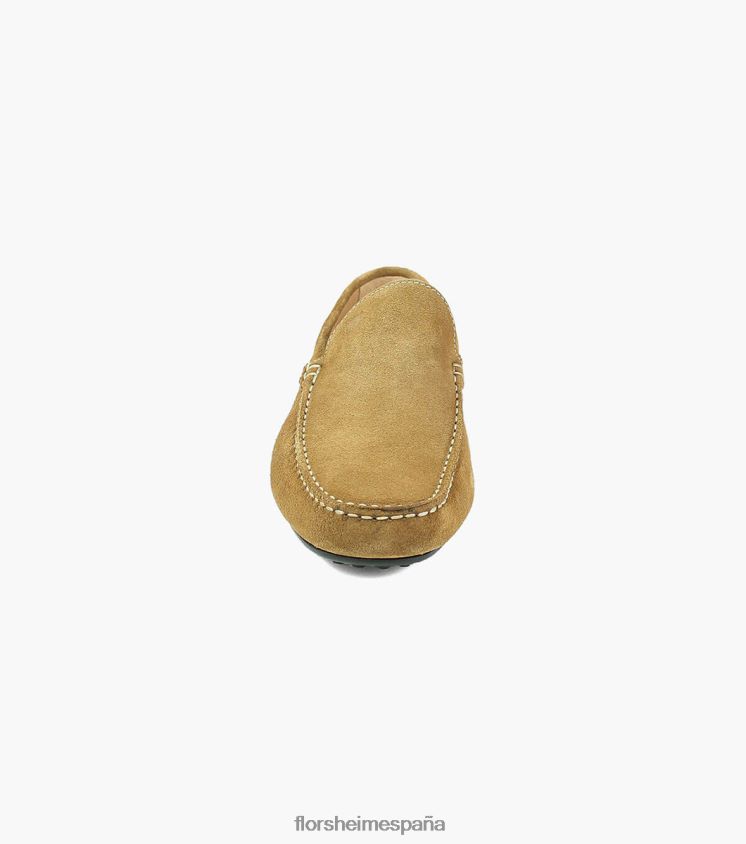 zapatillas venecianas con puntera de mocasín navono Florsheim hombres LPVB4P265 calzado broncearse - Imagen 6