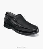 zapatos sin cordones con punta de moc junto al lago Florsheim hombres LPVB4P364 calzado negro