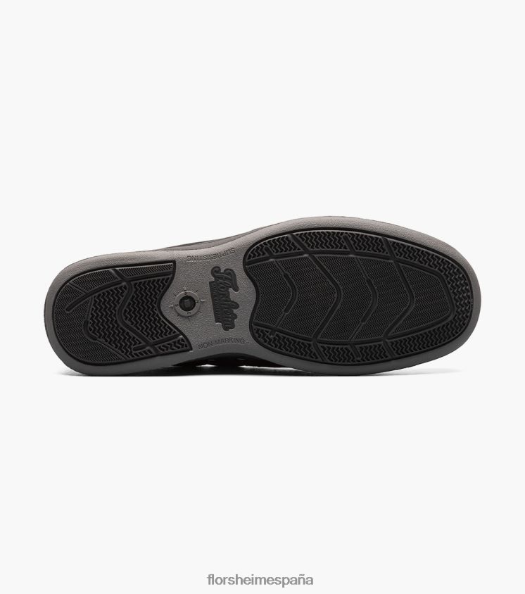 zapatos sin cordones con punta de moc junto al lago Florsheim hombres LPVB4P364 calzado negro - Imagen 3