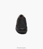 zapatos sin cordones con punta de moc junto al lago Florsheim hombres LPVB4P364 calzado negro - Imagen 6