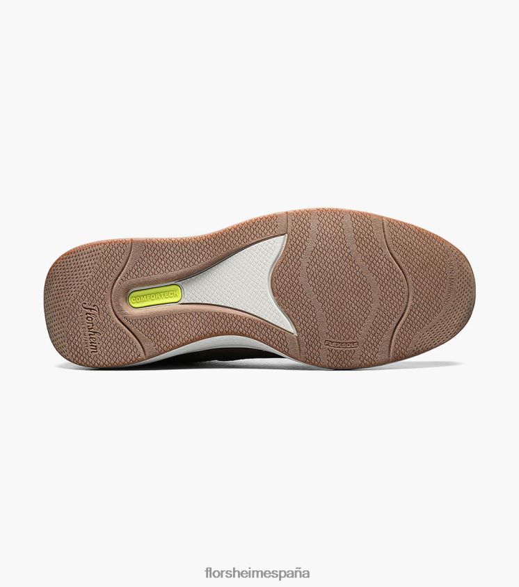 zapatos sin cordones con punta de mocasín de lona de los grandes lagos Florsheim hombres LPVB4P382 calzado Armada - Imagen 4