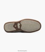 zapatos sin cordones con punta de mocasín de lona junto al lago Florsheim hombres LPVB4P10 calzado arena multi - Imagen 3