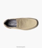 zapatos sin cordones con punta de mocasín de lona junto al lago Florsheim hombres LPVB4P10 calzado arena multi - Imagen 4