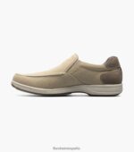 zapatos sin cordones con punta de mocasín de lona junto al lago Florsheim hombres LPVB4P10 calzado arena multi - Imagen 5