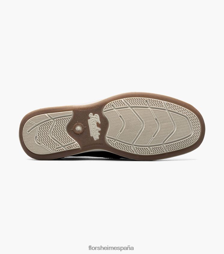 zapatos sin cordones con punta de mocasín de lona junto al lago Florsheim hombres LPVB4P11 calzado Armada - Imagen 3