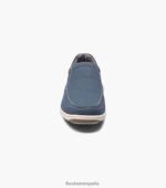zapatos sin cordones con punta de mocasín de lona junto al lago Florsheim hombres LPVB4P11 calzado Armada - Imagen 6