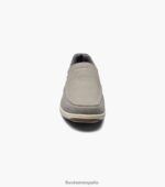 zapatos sin cordones con punta de mocasín de lona junto al lago Florsheim hombres LPVB4P8 calzado gris - Imagen 6