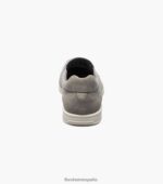 zapatos sin cordones con punta de mocasín de lona junto al lago Florsheim hombres LPVB4P8 calzado gris - Imagen 7