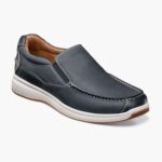 zapatos sin cordones con punta de mocasín de los grandes lagos Florsheim hombres LPVB4P357 calzado índigo