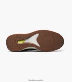 zapatos sin cordones con punta de mocasín de los grandes lagos Florsheim hombres LPVB4P357 calzado índigo - Imagen 4