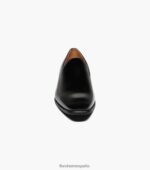 zapatos sin cordones postino 2 con punta lisa Florsheim hombres LPVB4P196 calzado charol negro - Imagen 6