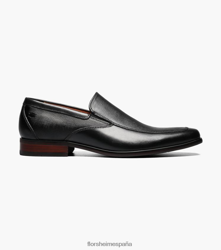 zapatos venecianos postino 2 moc toe Florsheim hombres LPVB4P124 calzado negro - Imagen 2