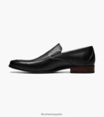 zapatos venecianos postino 2 moc toe Florsheim hombres LPVB4P124 calzado negro - Imagen 5