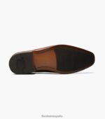 zapatos venecianos postino 2 moc toe Florsheim hombres LPVB4P125 calzado coñac - Imagen 3