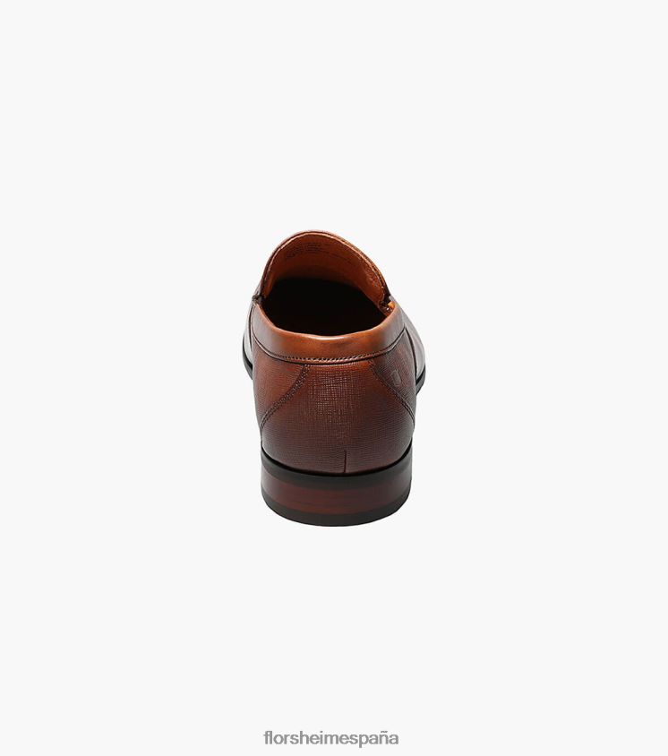 zapatos venecianos postino 2 moc toe Florsheim hombres LPVB4P125 calzado coñac - Imagen 7